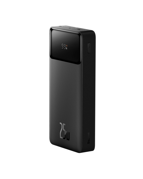 Powerbank Baseus Bipow, 20000mAh, 2x USB, USB-C, 25W (black)