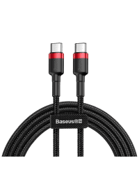 Baseus Cafule Cable USB-C PD 2.0 QC 3.0 60W 2m (Black+Red)
