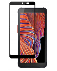 Fusion 5D glass защитное стекло для экрана Samsung G525 Galaxy Xcover 5 черное
