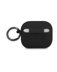 FEA3SILBK Ferrari Silicone Case for Airpods 3 Black