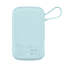 Baseus Qpow power bank 10000mAh built-in Lightning 20W Quick Charge cable SCP AFC FCP blue (PPQD020003)