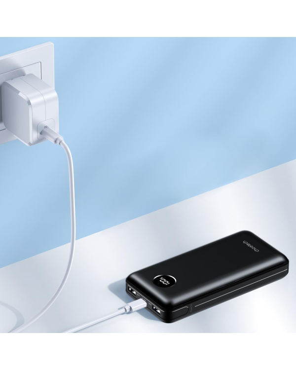Choetech powerbank PD 45W 20000mAh черный (B653)