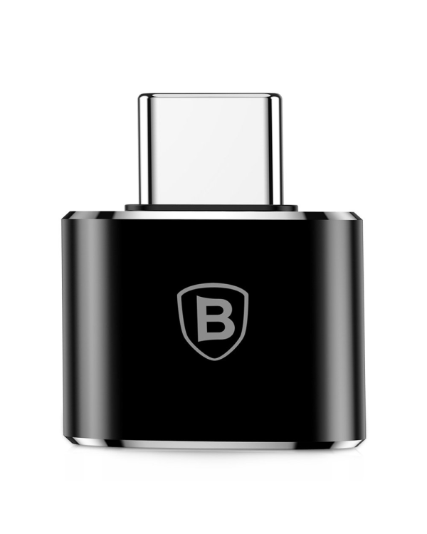 Дополнительное изображение книги «Baseus USB to USB Type-C Adapter 2.4A (Black)»
