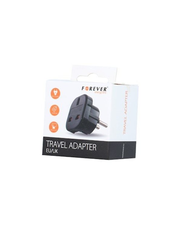 Forever сетевой переходник UK -> EU (220V) 