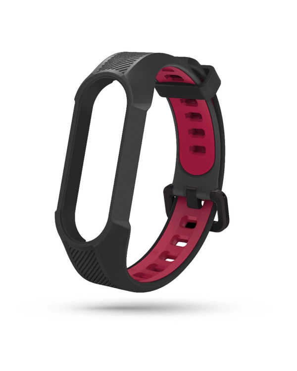 Дополнительное изображение книги «Tech-Protect Armor strap for Xiaomi Mi Smart Band 5 | 6 | 6 NFC - black and red»