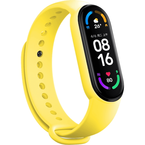 Fusion wave ремешок для часов Xiaomi Mi Band 5 / Mi Band 6 желтый