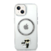 Karl Lagerfeld MagSafe Compatible Case IML Karl and Choupette NFT for iPhone 14 Transparent