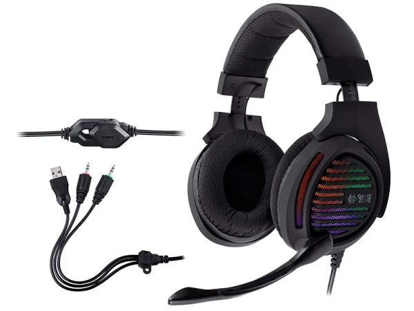 Tracer Gamezone Aligator RGB наушники с микрофоном
