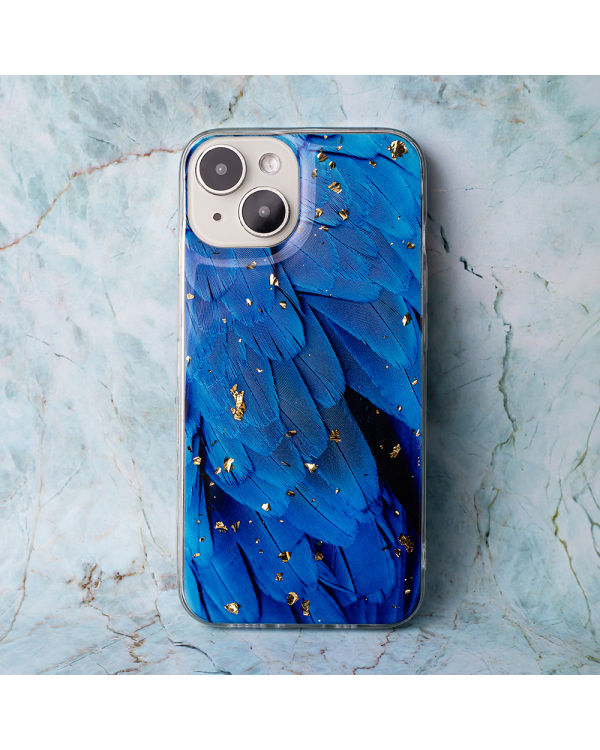 Силиконовый чехол Fusion Gold Glam Blue для Samsung A155 Galaxy A15 4G|5G