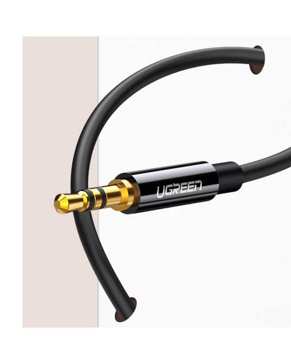 Дополнительное изображение книги «Ugreen cable 3.5 mm headphone splitter mini jack AUX 25cm black (20816)»