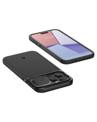 SPIGEN OPTIK ARMOR MAGSAFE IPHONE 15 PRO ЧЕРНЫЙ