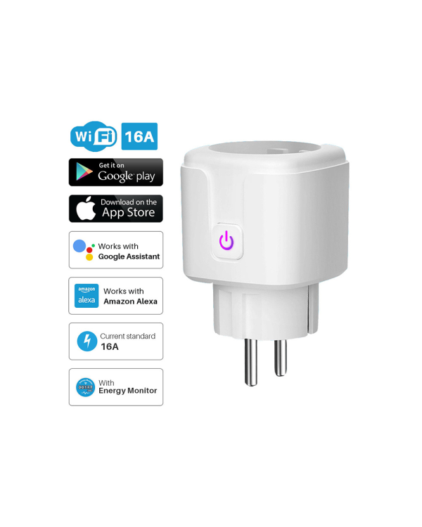 Goodbuy Умная розетка 16A | wifi | таймер | приложение smart life
