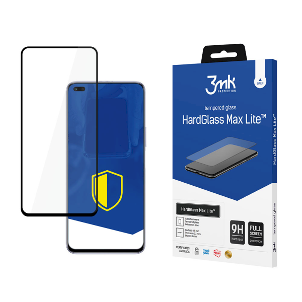 Обложка книги «Honor X20 5G Black - 3mk HardGlass Max Lite™ screen protector»