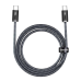 Кабель USB-C - USB-C Baseus Dynamic Series, 100 Вт, 1 м (серый)