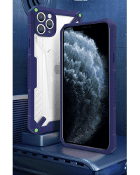 Fusion hybrid protect case Силиконовый чехол для Apple iPhone 13 Pro синий