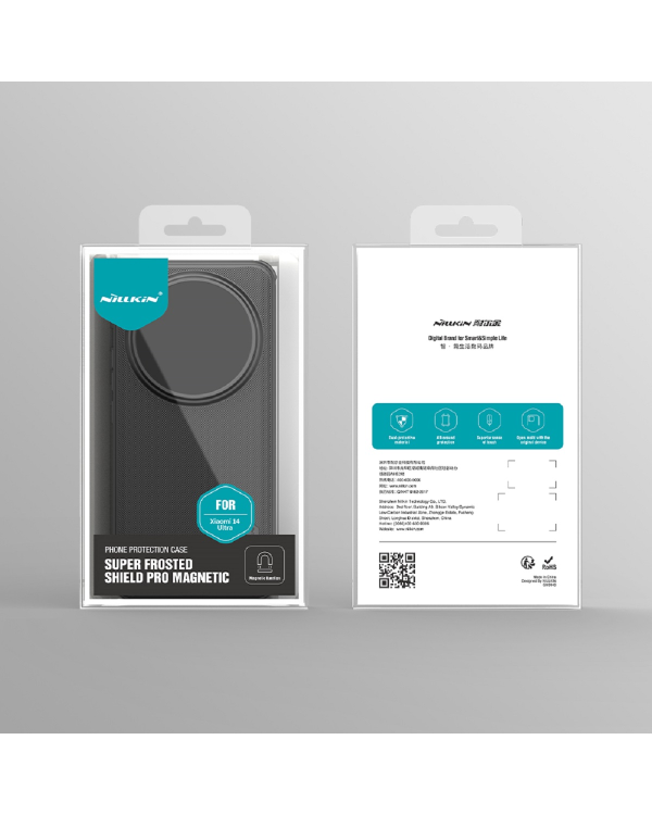 Дополнительное изображение книги «Nillkin Super Frosted PRO Magnetic Back Cover for Xiaomi 14 Ultra Black»
