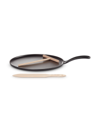 Le Creuset Cast Iron Crepe Pan 27cm black Schwarz (20136270000460)