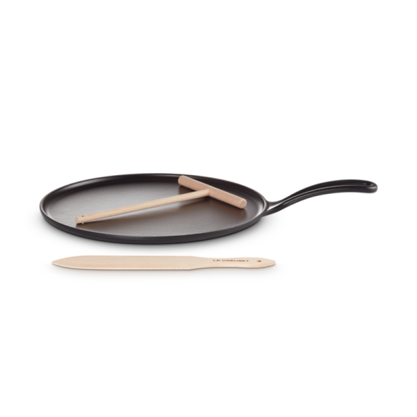 Обложка книги «Le Creuset Cast Iron Crepe Pan 27cm black Schwarz (20136270000460)»