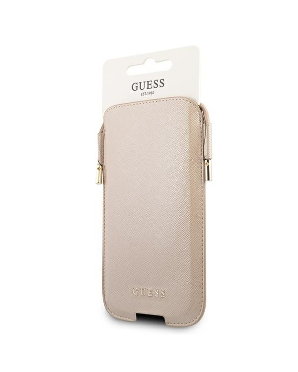 Guess Torebka GUHCP12MSAPSLG 6,1" złoty|gold Saffiano
