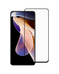 Fusion full glue 5D защитное стекло для экрана Xiaomi Redmi Note 13 5G черное
