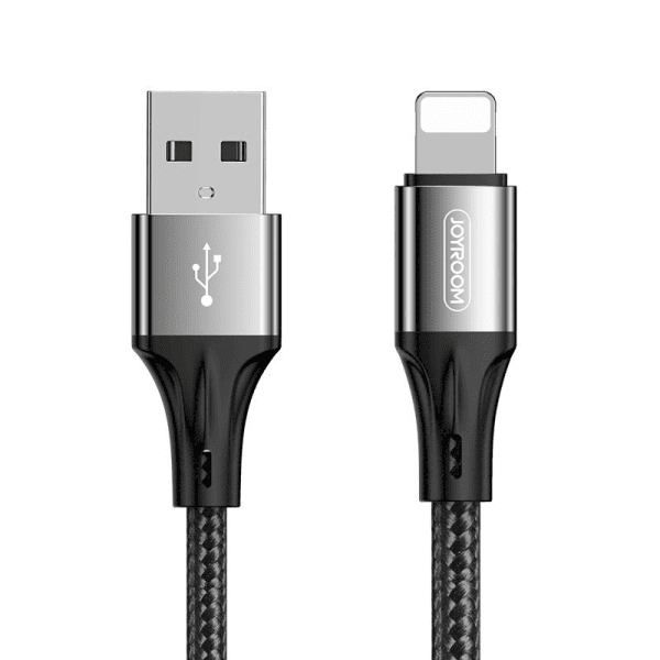 Обложка книги «Joyroom USB - Lightning cable 3 A 1,5 m black (S-1530N1)»