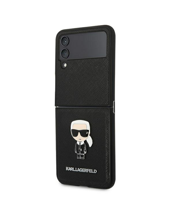 Дополнительное изображение книги «Karl Lagerfeld PU Saffiano Ikonik Case for Samsung Galaxy Z Flip 4 Black»