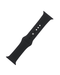 Fusion Силиконовый ремешок S | M для Apple Watch 38 | 40 | 41 мм черный
