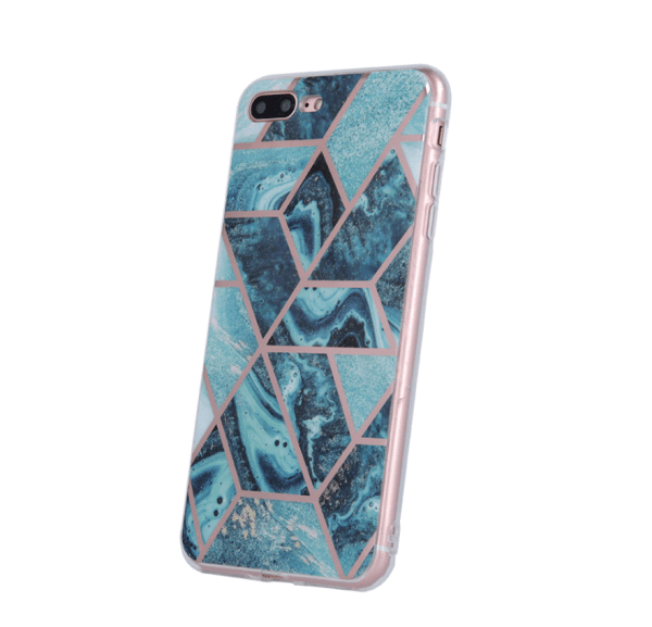 Fusion Geometric Marble силиконовый чехол для Apple iPhone 11 Pro синий