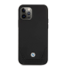 Обложка книги «BMHCP12MRSWPK BMW Signature Leather Lower Stripe Case for iPhone 12/12 Pro 6.1 Black»