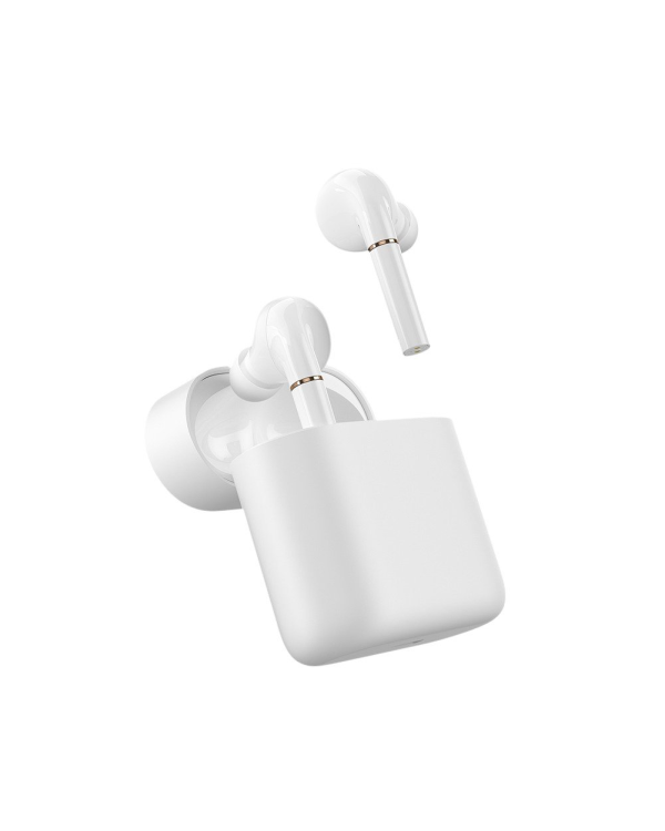 Беспроводные наушники Haylou T19 с микрофоном белые