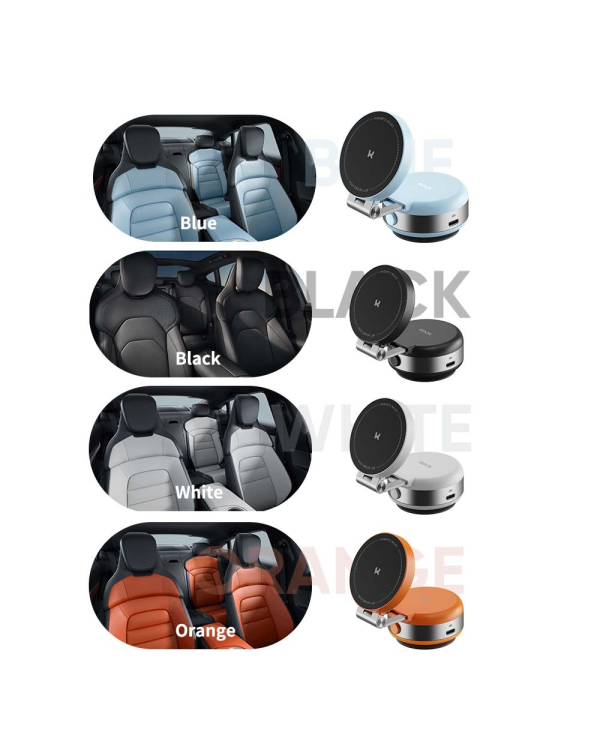 Rock Car holder Q16 электрический вакуумный магнитный черный