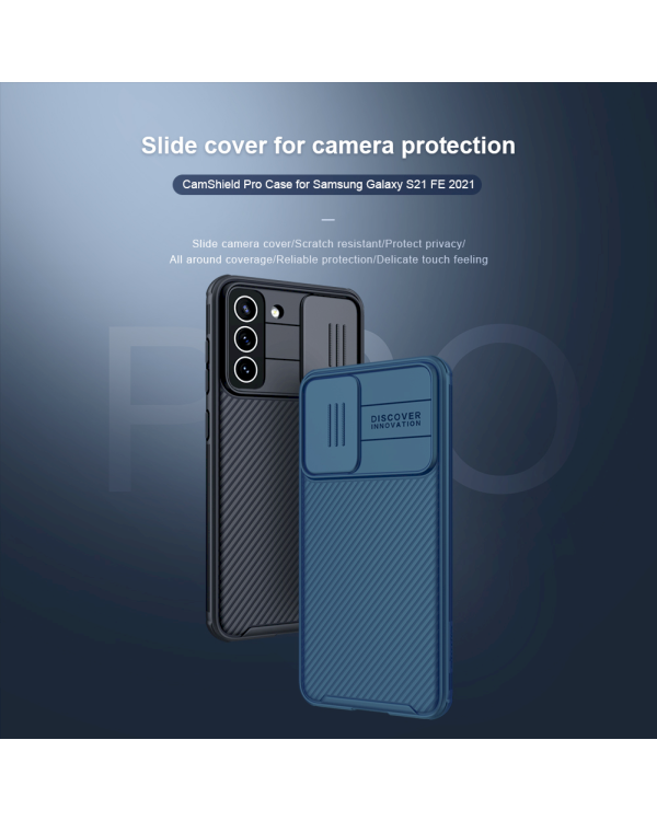 Дополнительное изображение книги «Nillkin CamShield Pro Hard Case for Samsung Galaxy S21 FE Black»