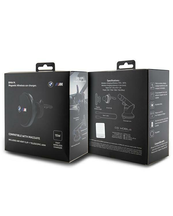Дополнительное изображение книги «Original holder BMW BMCMM22MRK magnetic for ventilation grille M Edition - Black»