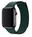 Devia Elegant Leather Loop Ремешок для часов Apple Watch 38 / 40 mm Темно Зеленый