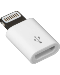 Fusion Адаптер Micro USB для подключения Lighting MD820ZM Аналоговый белый