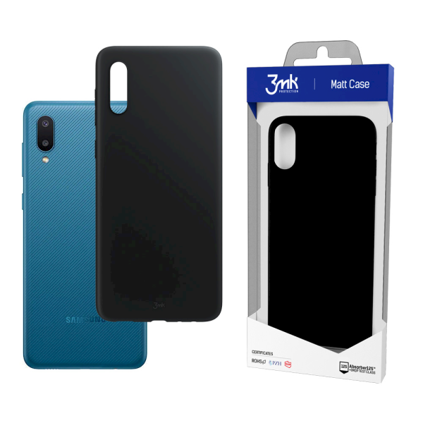 Обложка книги «Samsung Galaxy M02 - 3mk Matt Case black»