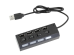 Разветвитель Fusion USB 2.0 на 4 x USB 2.0 черный