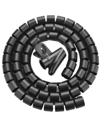 Ugreen spiral tube cable organizer 5m black (30820)