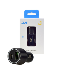 Автомобильное зарядное устройство JML CC-105 Quick Charge 3.0 / PD / USB-C / USB / 3А / 36W черный