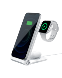 Беспроводное зарядное устройство Nillkin PowerTrio 3in1 для Apple Watch White (MFI)