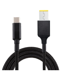 Кабель для зарядки ноутбука Fusion USB-C для Lenovo SquarePin | 18,5 В-20 В | 100 Вт | 1,8m