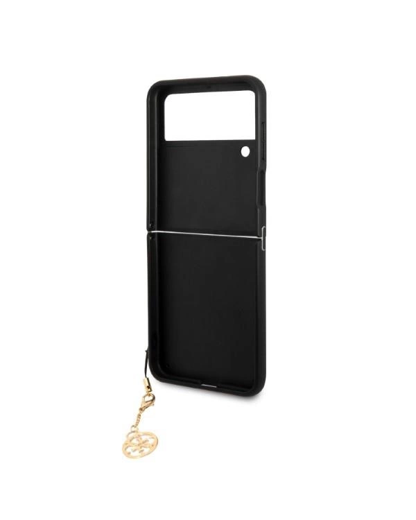 Guess GUHCZF4GF4GGR F721 Z Flip 4 gray|gray hardcase 4G Charms Collection