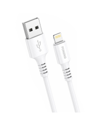 Кабель USB - Lightning Foneng, x85 iPhone 3A быстрая зарядка, 1 м (белый)