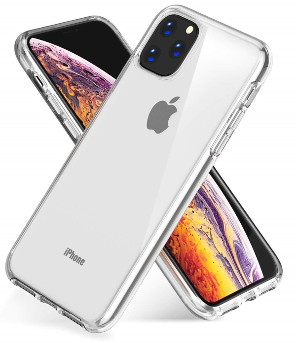 Fusion Ultra Back Case 2 mm Прочный Силиконовый чехол для Apple iPhone 11 Прозрачный