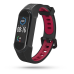 Обложка книги «Tech-Protect Armor strap for Xiaomi Mi Smart Band 5 | 6 | 6 NFC - black and red»