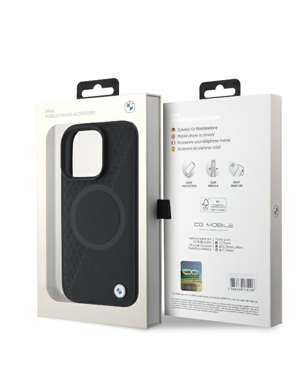 BMW BMHMP16L23RTPK iPhone 16 Pro 6.3" черный