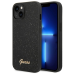 Обложка книги «Guess PC|TPU Glitter Flakes Metal Logo Case for iPhone 14 Plus Black»