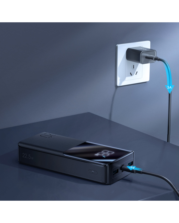 Joyroom power bank 22.5W 20000mAh PD QC3.0 AFC black (JR-QP192)