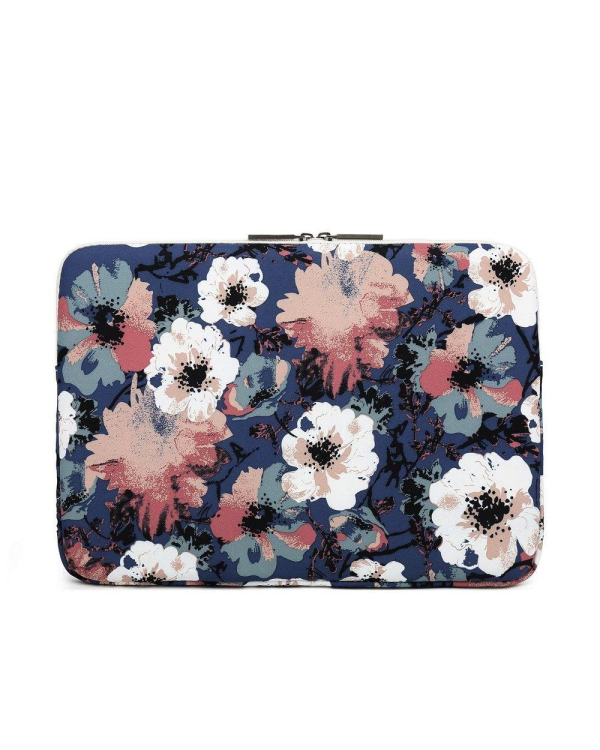 CANVASLIFE SLEEVE LAPTOP 13-14 NAVY ROSE