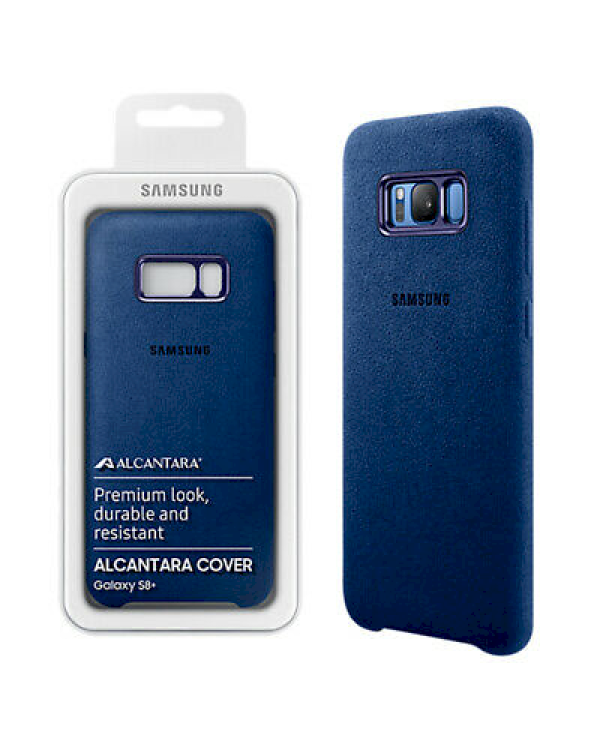 Samsung EF-XG955ALEGWW Alcantara Cover Оригинальный чехол для Samsung G955 Galaxy S8 Plus Синий